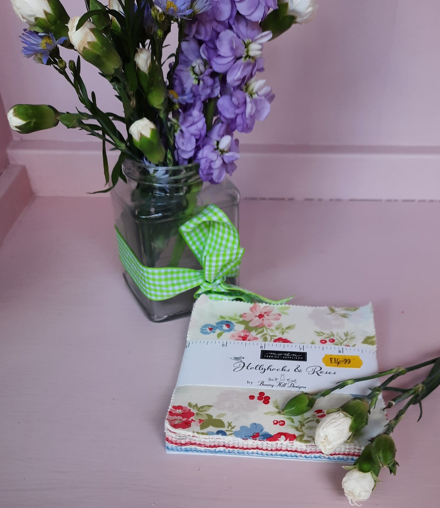 Hollyhocks & Roses Charm Pack