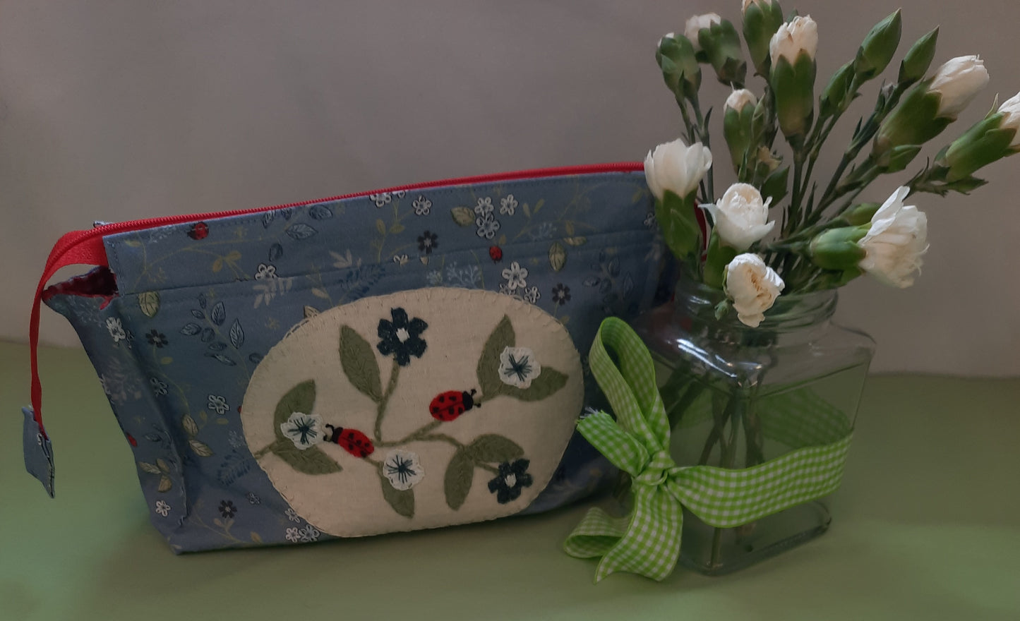Ladybird Pencil Case with Divider