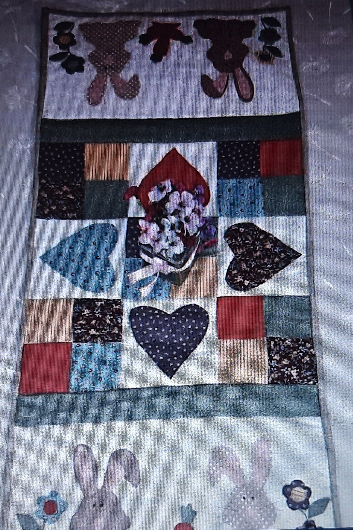 Bunny Table Runner Pattern