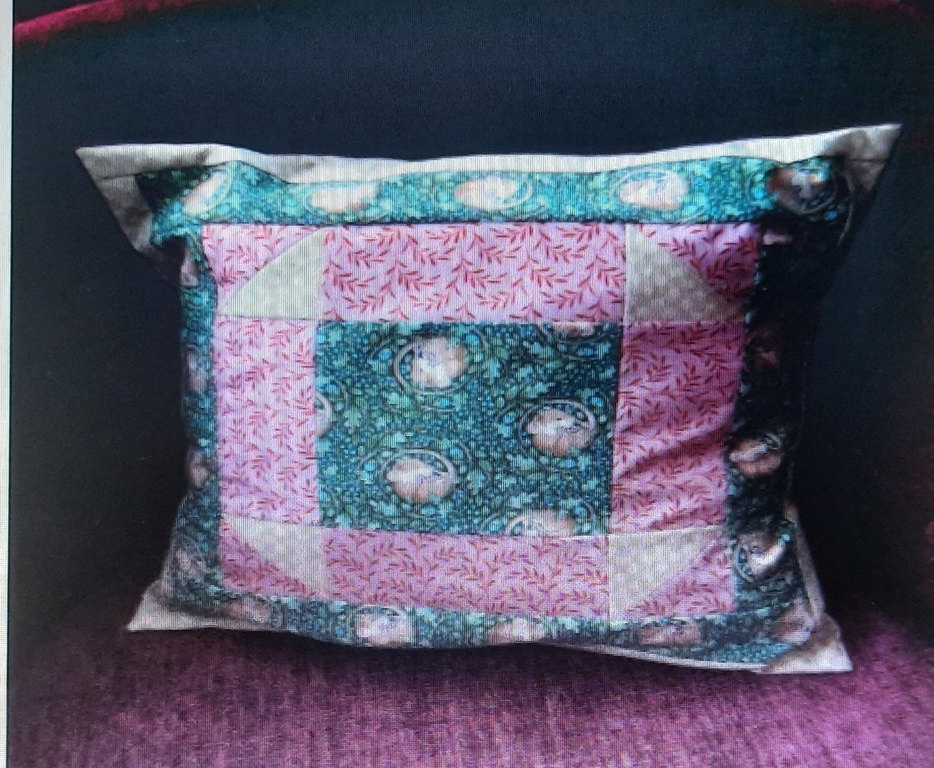 Sleepy Mice Cushion Pattern