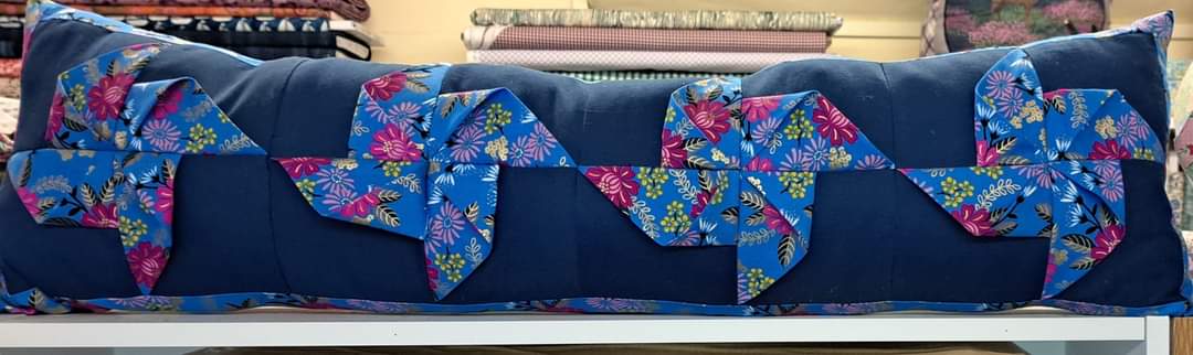 Twisted Pinwheel Draught Excluder Pattern