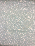 Little Ones: Teal stars and moons