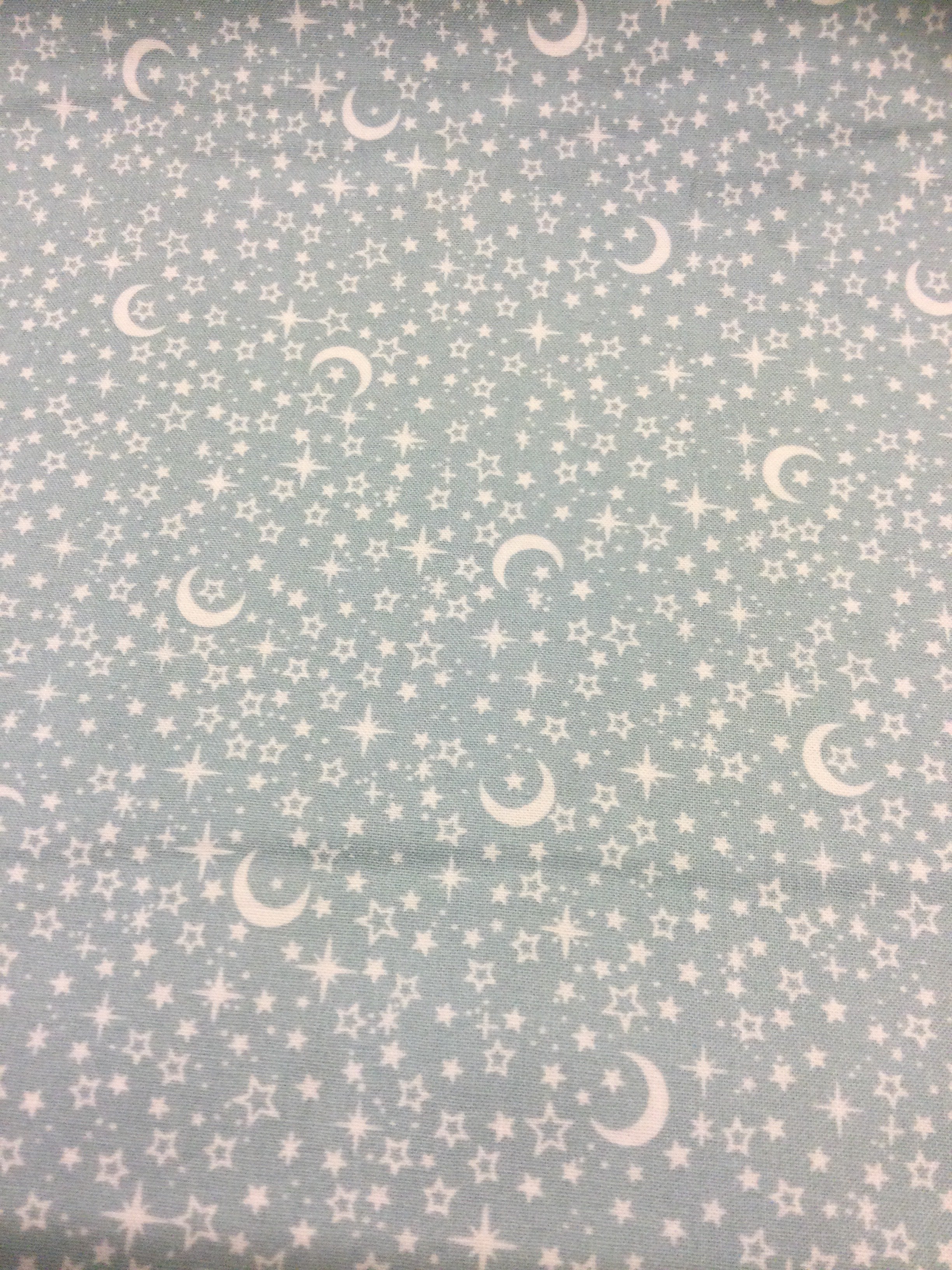 Little Ones: Teal stars and moons