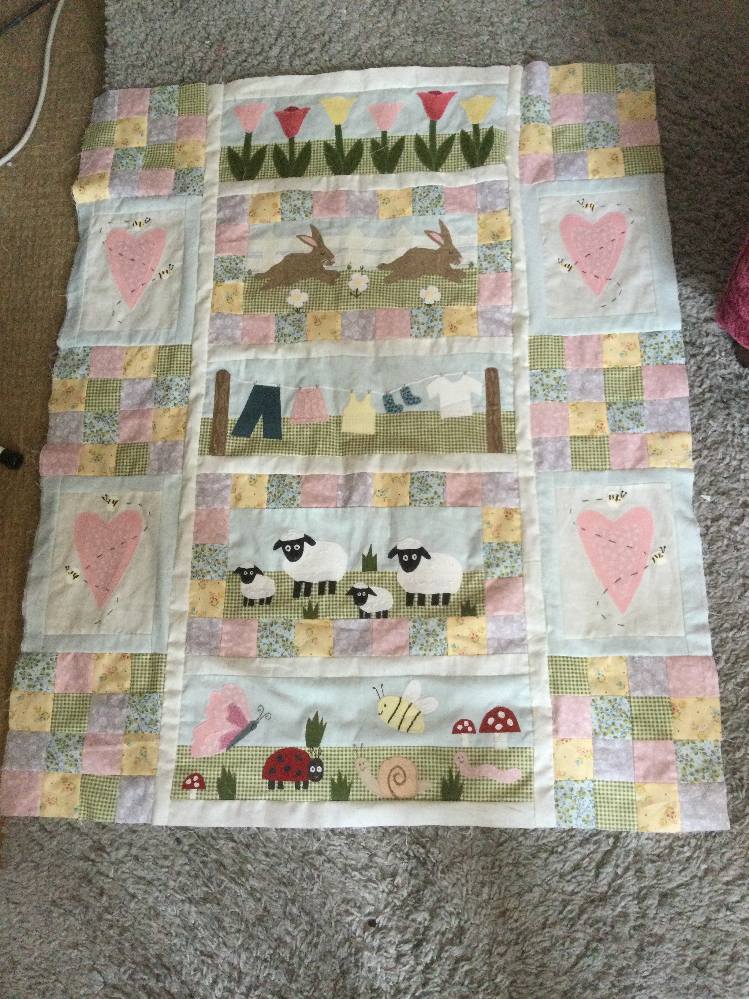 Hop into Spring Quilt