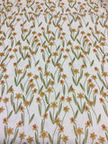Bee Garden- Daffodils on porcelain