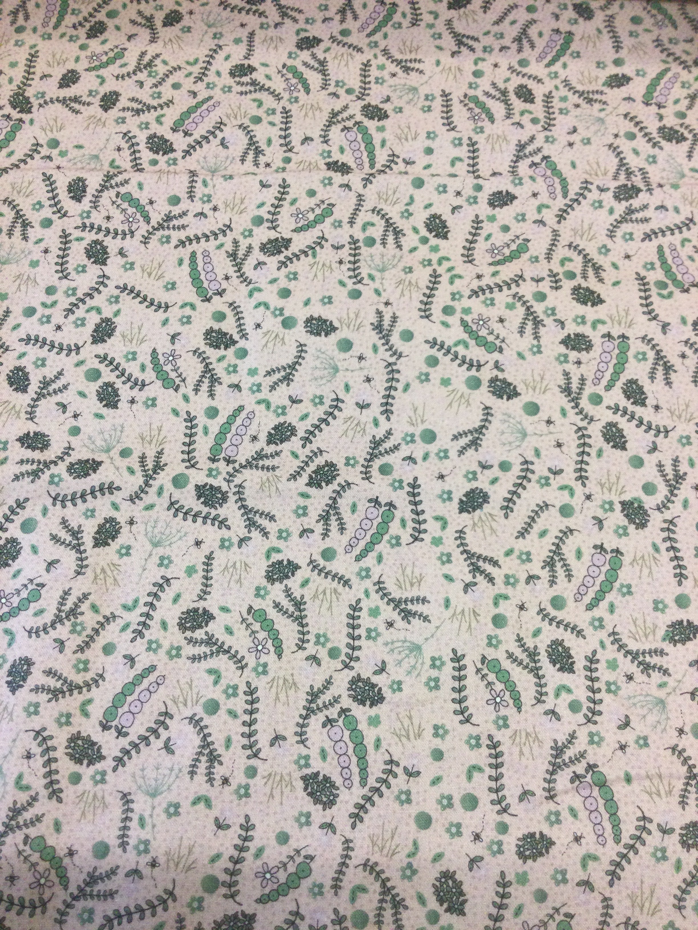 Corner of the Woods- Woodland Foliage on Pink