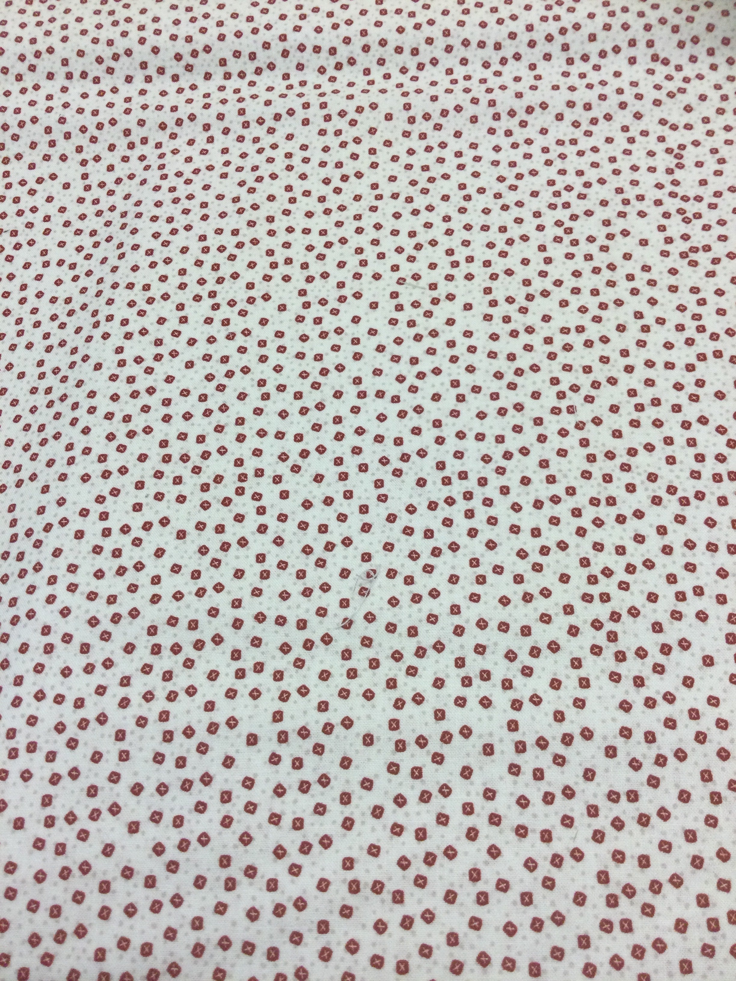 The Colour of Love- Wonky squares on cream