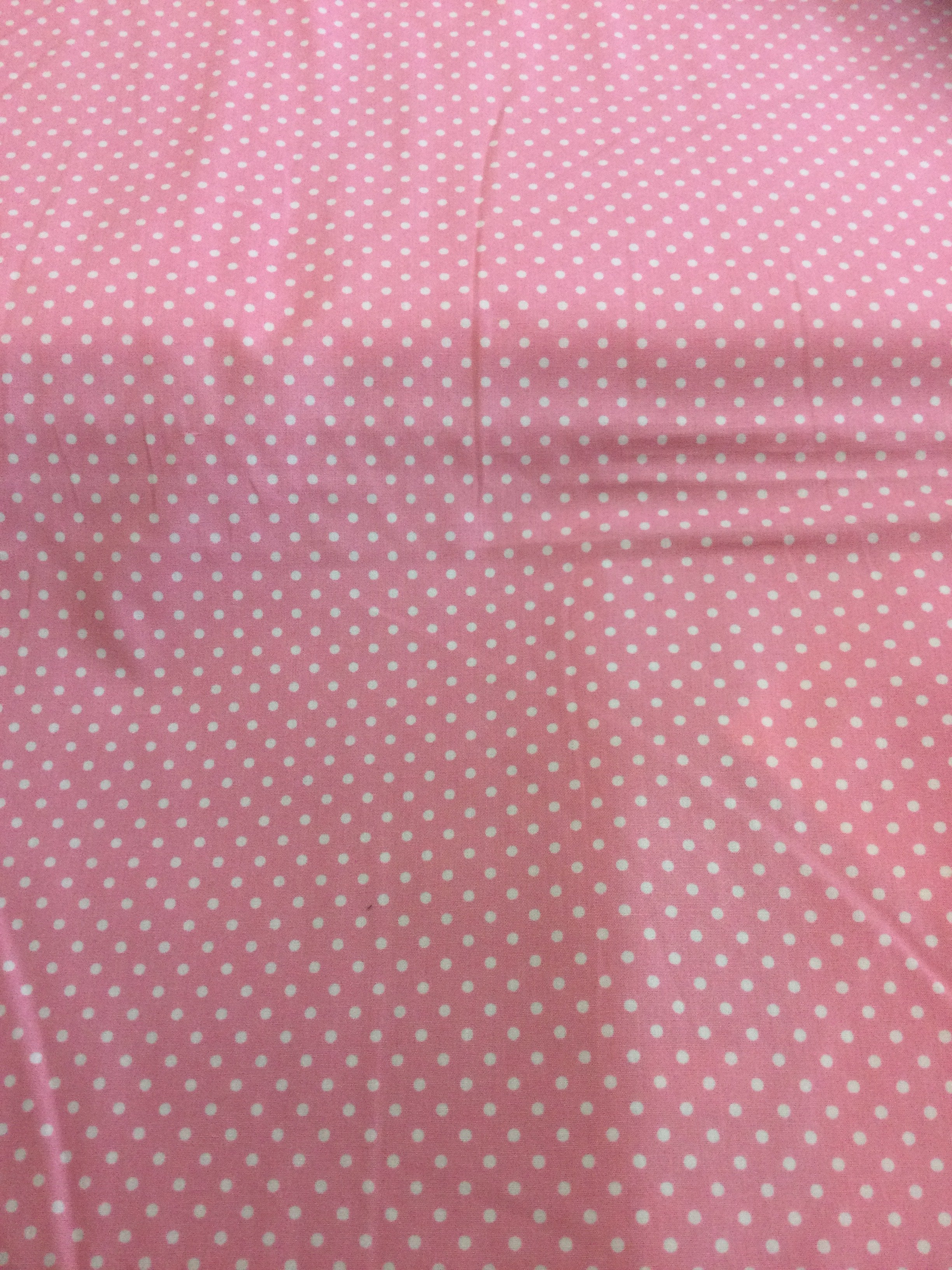 Pink Spot Fabric