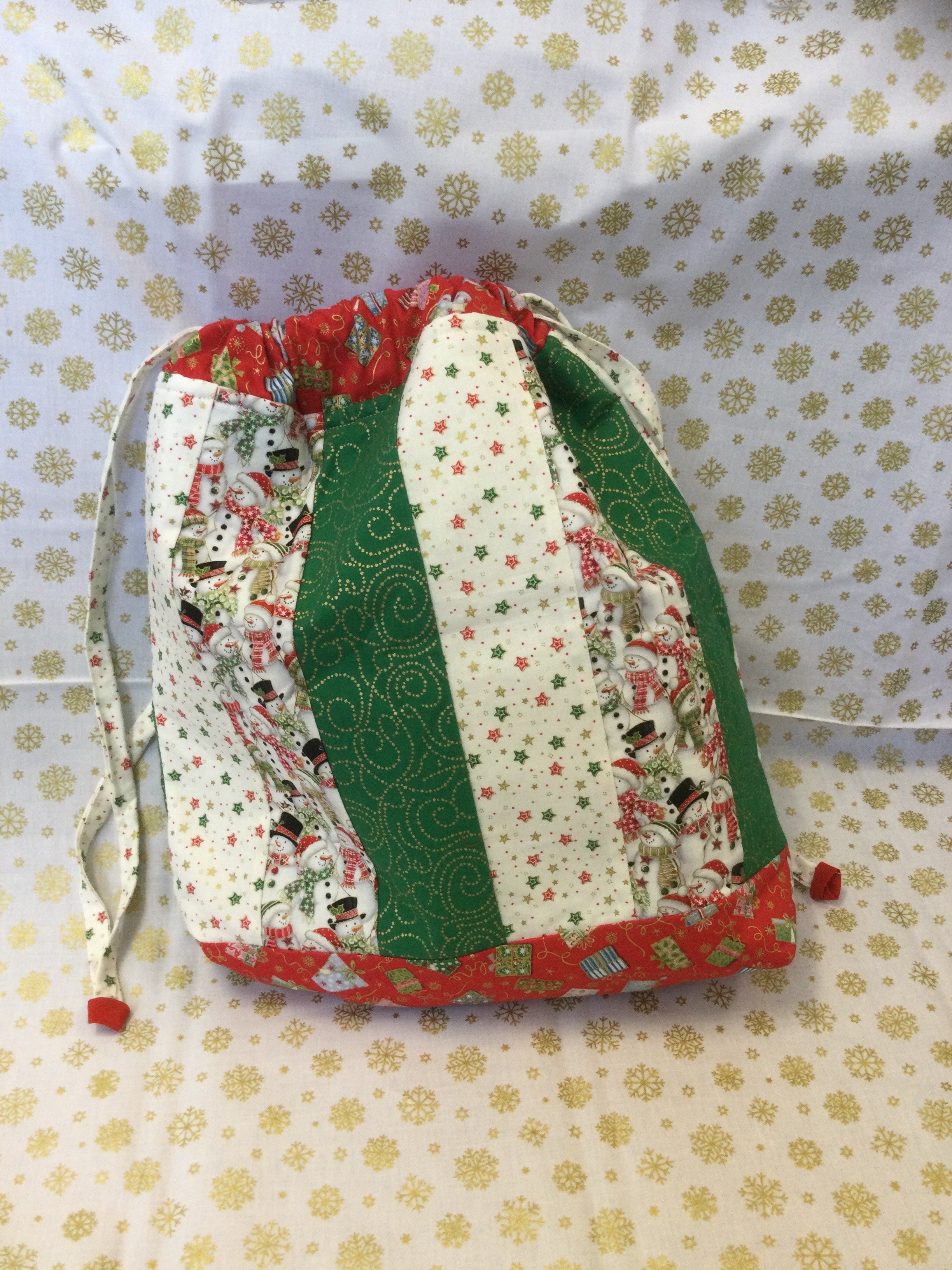 Jolly Drawstring Project Bag