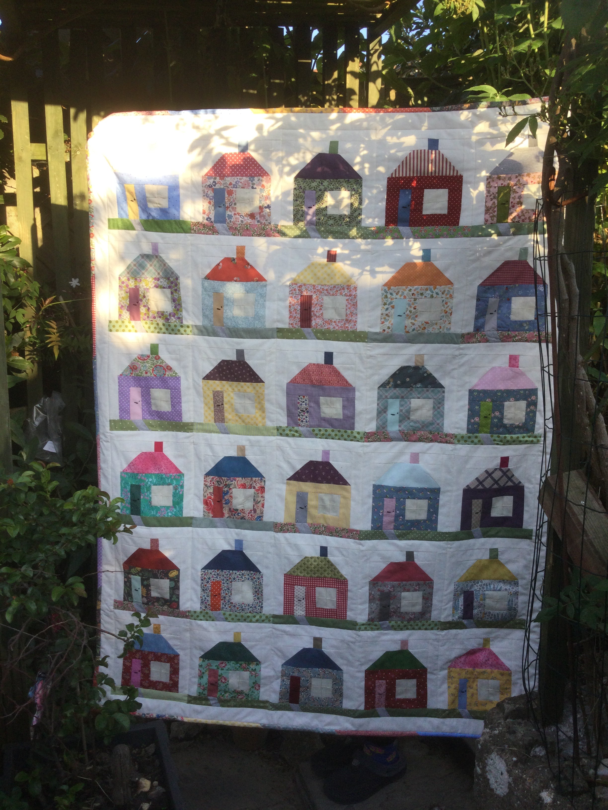 Coping House Pattern Scrappy House Pattern – The Stitching Elmers